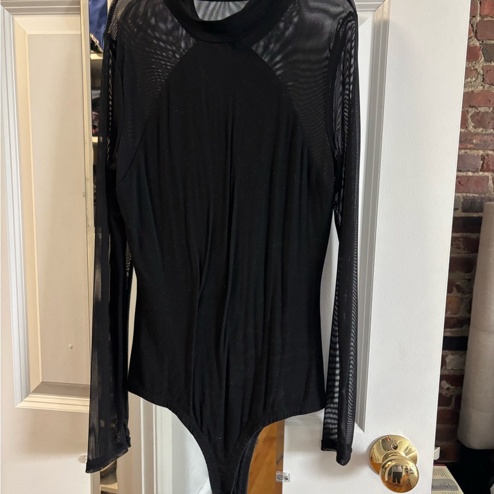 Lulu's Classic Black Bodysuit